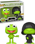 KERMIT & CONSTANTINE 2 Pack HT Exclusive Disney The MUPPETS Funko Pop Tootle ph