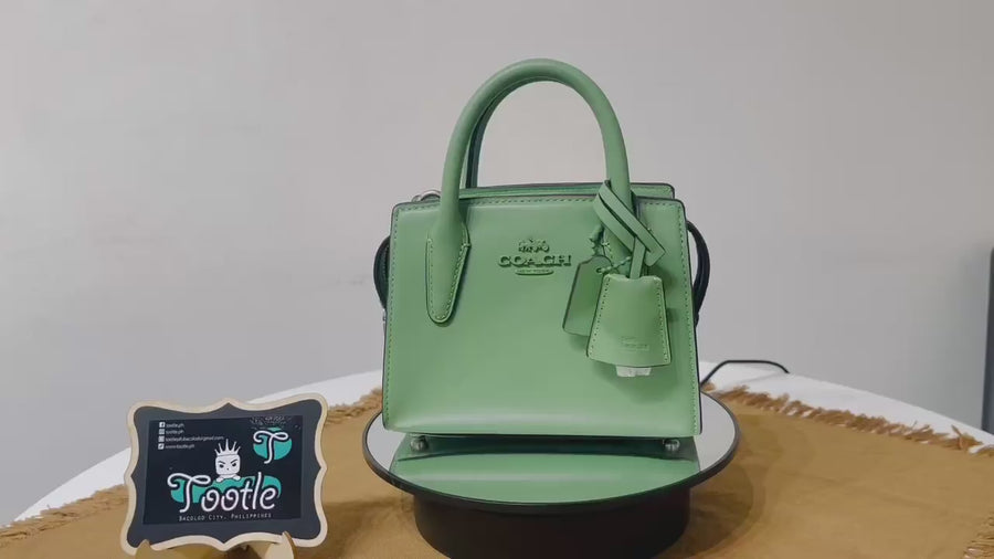 Coach Andrea Mini Carryall in  Green