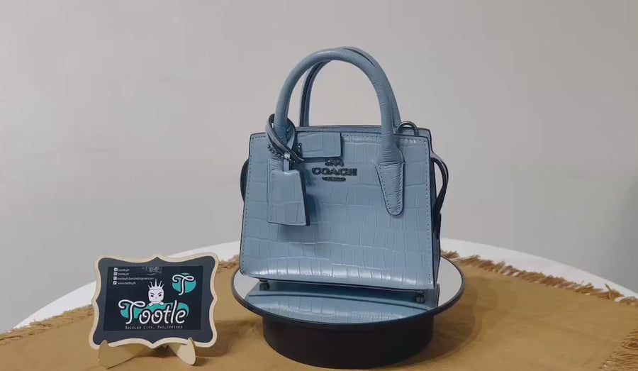 Coach Andrea Mini Carryall in Blue