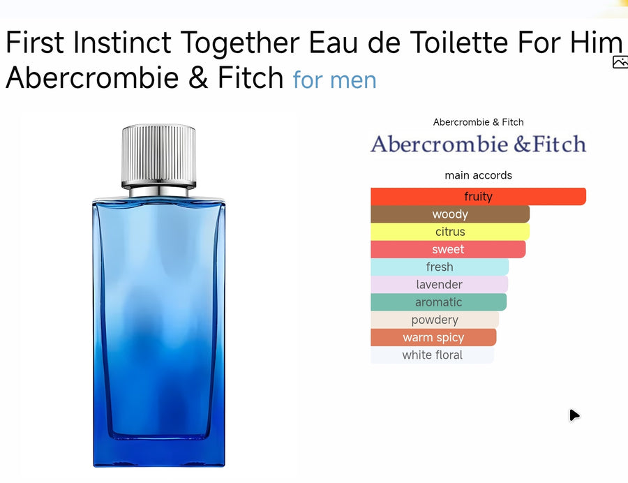 Abercrombie & Fitch Man Eau De Toilette 100ml