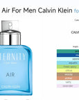 Eternity for Men AIR Calvin Klein 100ml  EDT Eau de Toilette Tootle ph