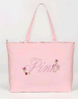 Victoria's Secret Canvas Tote Bag Pink