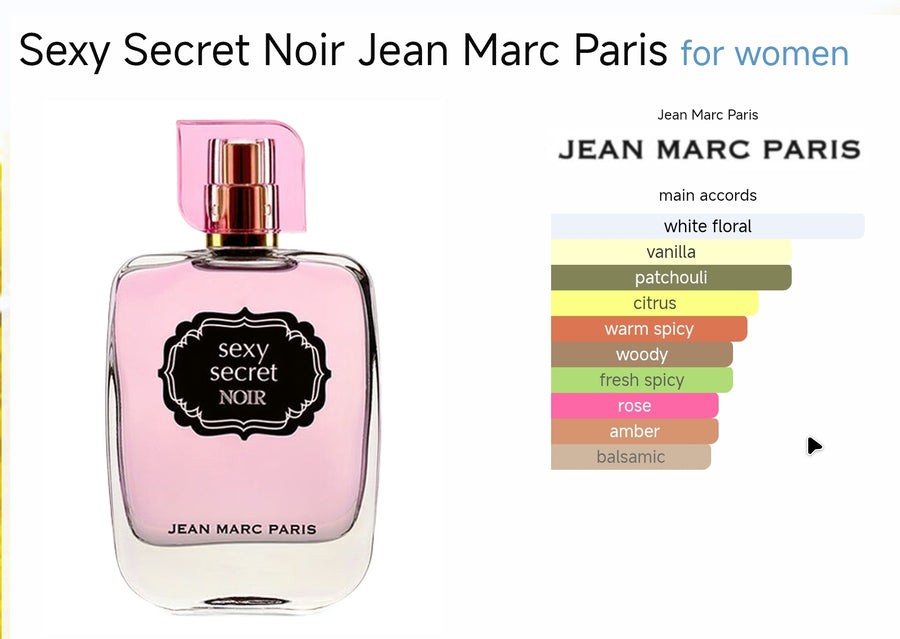 JEAN MARC PARIS-SEXY SECRET NOIR 50ML.