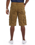 X-Ray Mens Belted Double Pocket Cargo Shorts Size 34