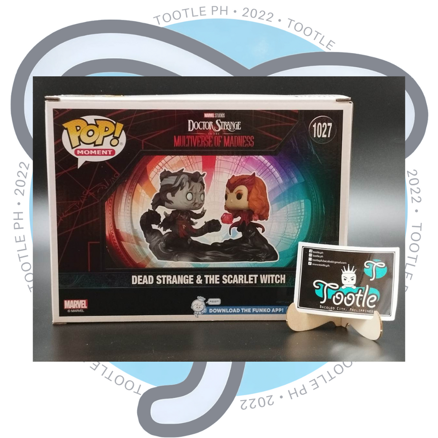 DEAD STRANGE and SCARLET WITCH 1027 DS in the Multiverse of Madness Funko Pop MOMENTS Tootle ph