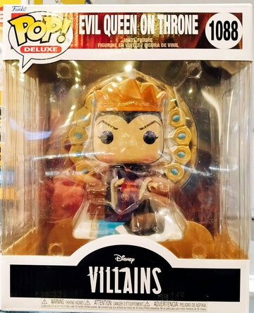 EVIL QUEEN on Throne 1088 Disney Villains SUPER Pop 6 inch Tootle ph