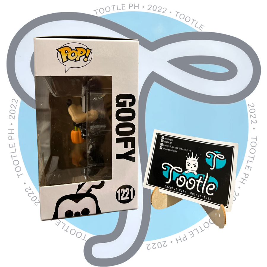 Disney Skeleton Goofy Glow-in-the-Dark Pop! Vinyl Figure - Entertainment Earth Exclusive 1221