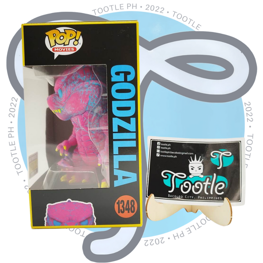 GODZILLA 1348 EE Exclusive Black Light Edition Godzilla vs Kong Funko Pop Movies Tootle ph