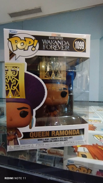 QUEEN RAMONDA 1099 Black Panther Wakanda Forever Pop Vinyl!