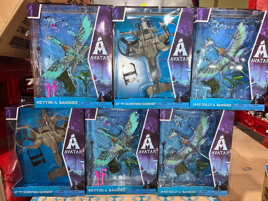 Mcfarlane Toys! AVATAR Neytiri & Banshee