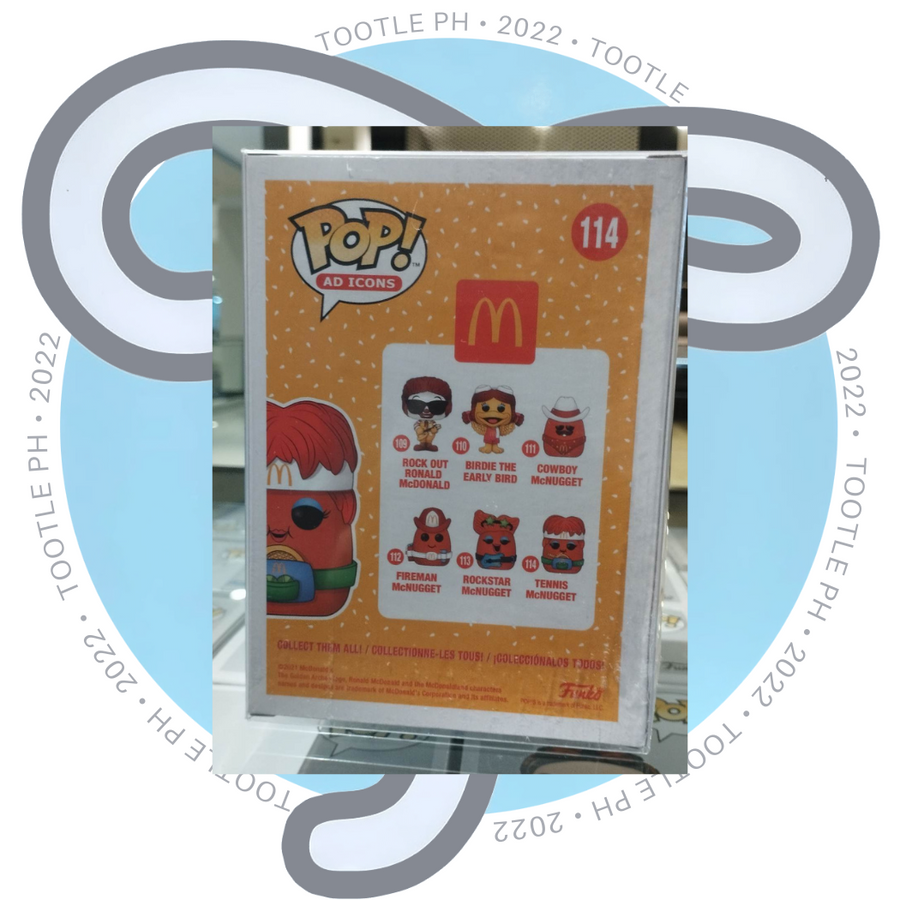 TENNIS McNUGGET 114 McDonalds Funko Pop Ad Icons