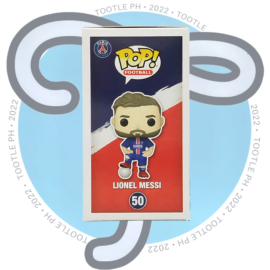 Paris Saint Germain FC - LIONEL MESSI - 50 - Funko Pop Football