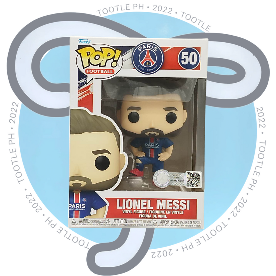 Paris Saint Germain FC - LIONEL MESSI - 50 - Funko Pop Football