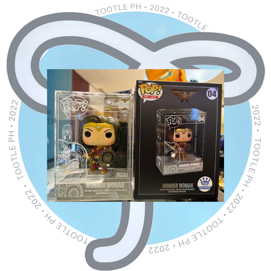 WONDER WOMAN 04 POP! DIE-CAST DC WW Funko Pop Tootle ph