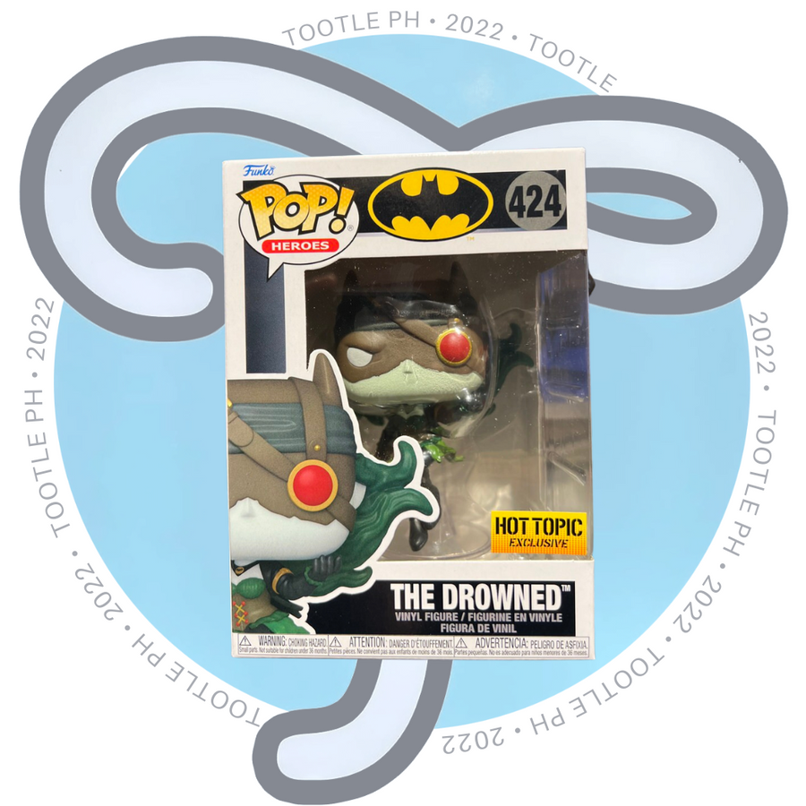 FUNKO POP HEROES! DC Super Heroes-THE DROWNED-424-HotTopicExclusive