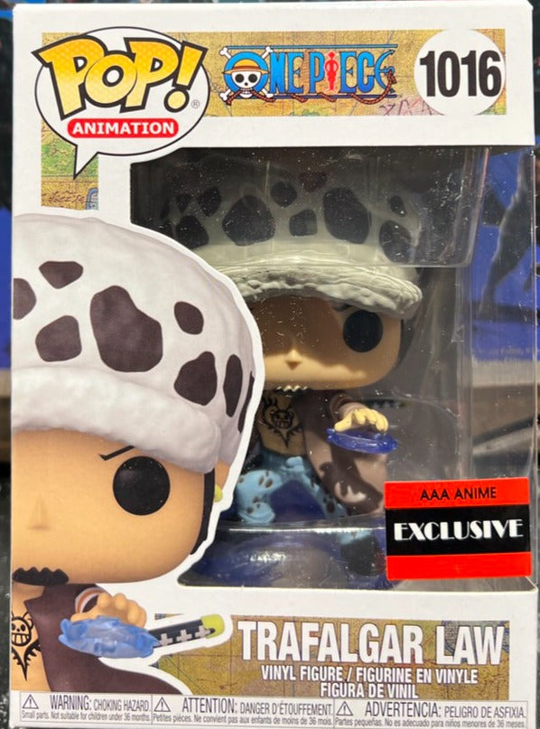 TRAFALGAR LAW 1016 AAA Anime Exclusive One Piece Funko Pop Animation Tootle ph