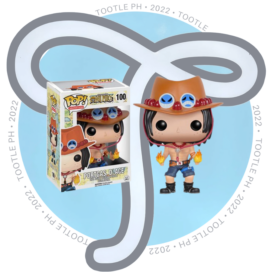 PORTGAS D ACE 100 One Piece Funko Pop Animation Tootle ph