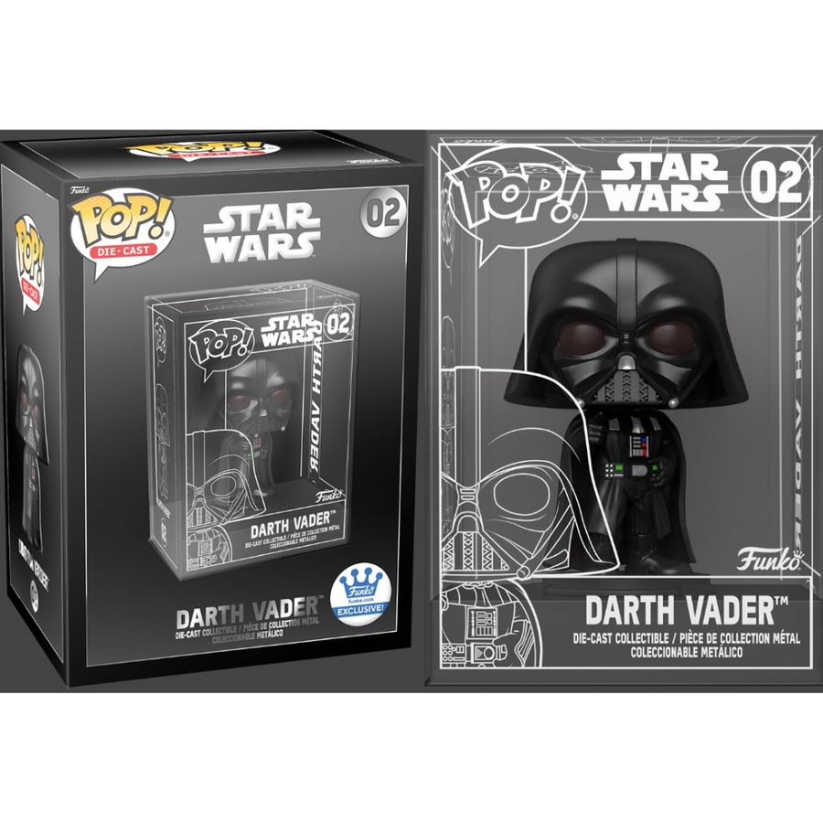 DARTH VADER 02 POP! DIE-CAST Star Wars Funko Pop Tootle ph