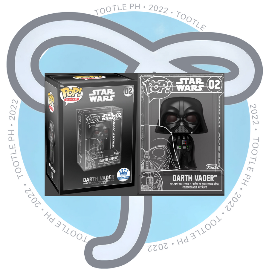 DARTH VADER 02 POP! DIE-CAST Star Wars Funko Pop Tootle ph