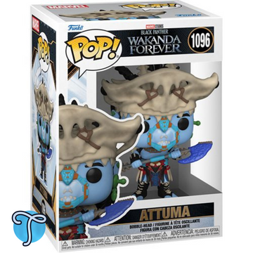 ATTUMA 1096 Marvel Black Panther Wakanda Forever Funko Pop Tootle ph