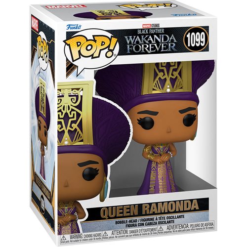 QUEEN RAMONDA 1099 Black Panther Wakanda Forever Pop Vinyl!