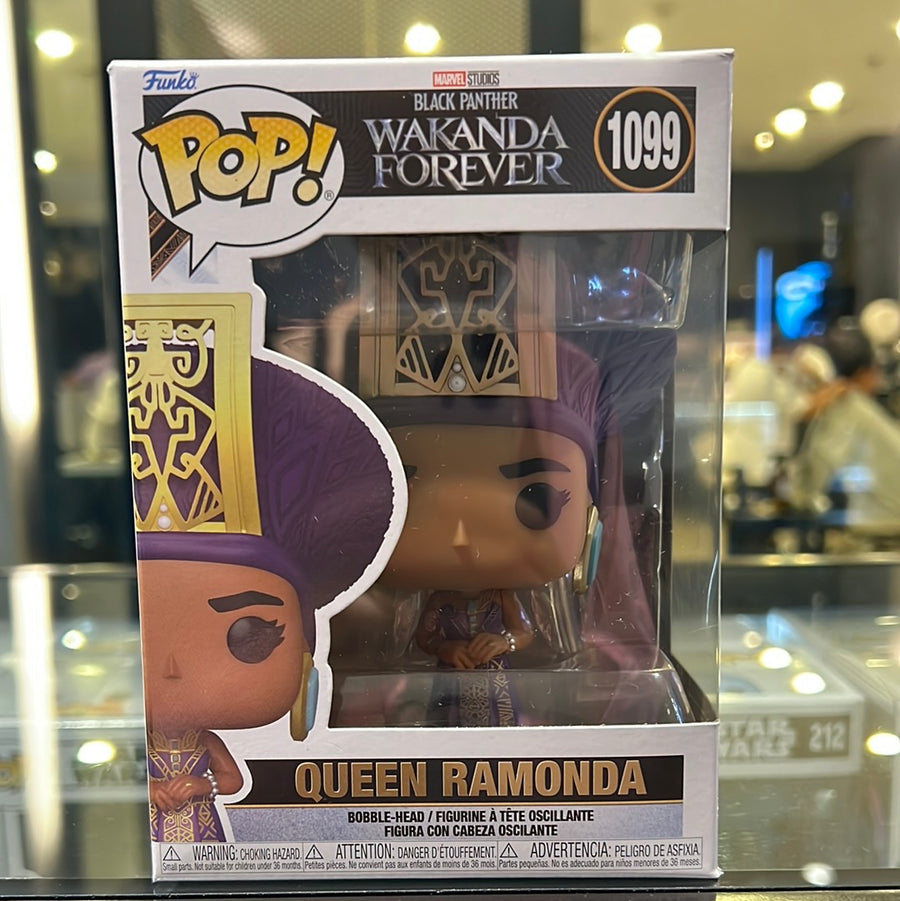 QUEEN RAMONDA 1099 Black Panther Wakanda Forever Pop Vinyl!