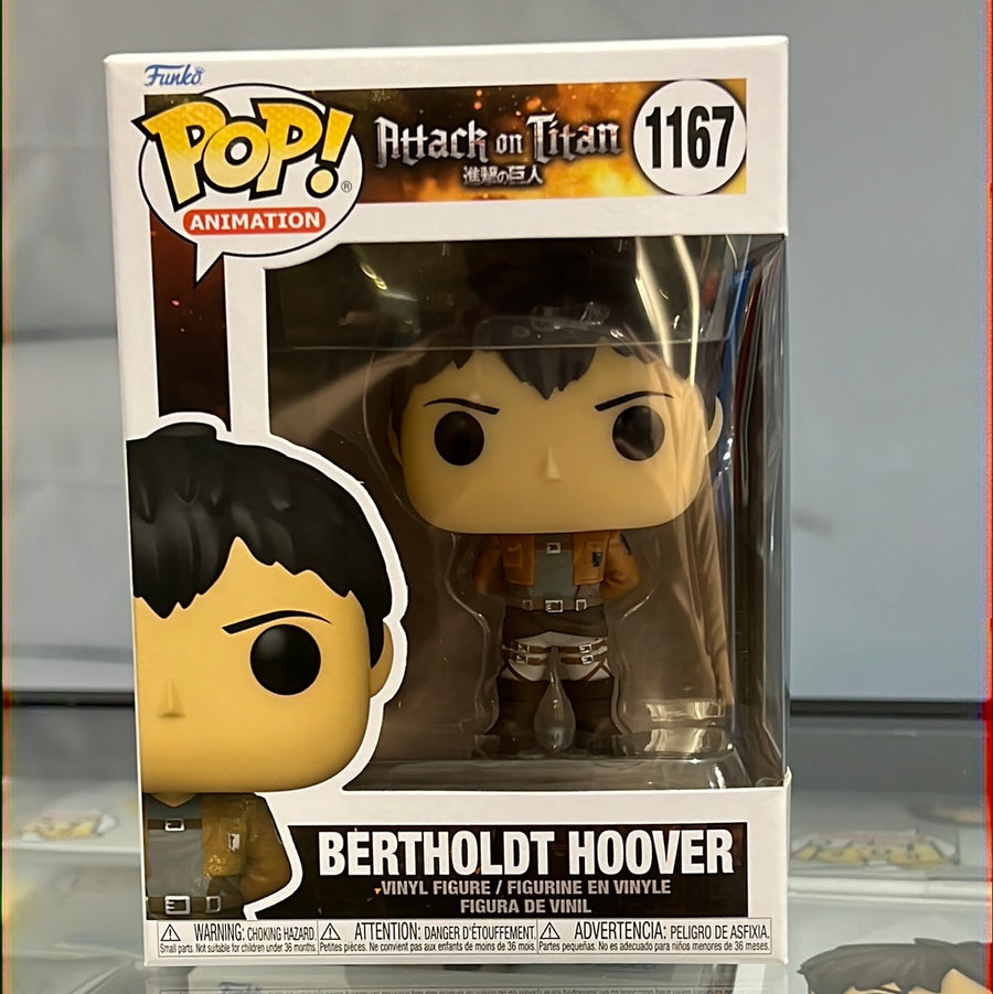 BERTHOLDT HOOVER 1167 Attack on Titan Vaulted Funko Pop Animation